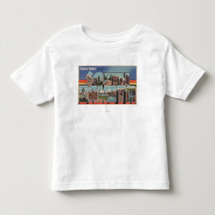 Camiseta Infantil Letra sul ScenesSouth Dakota de DakotaLarge