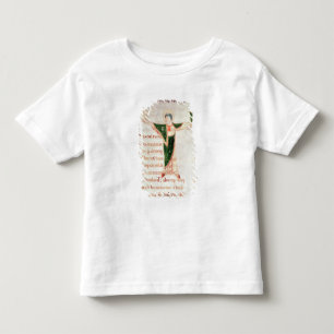 Camiseta Infantil Letra 'T de Historiated
