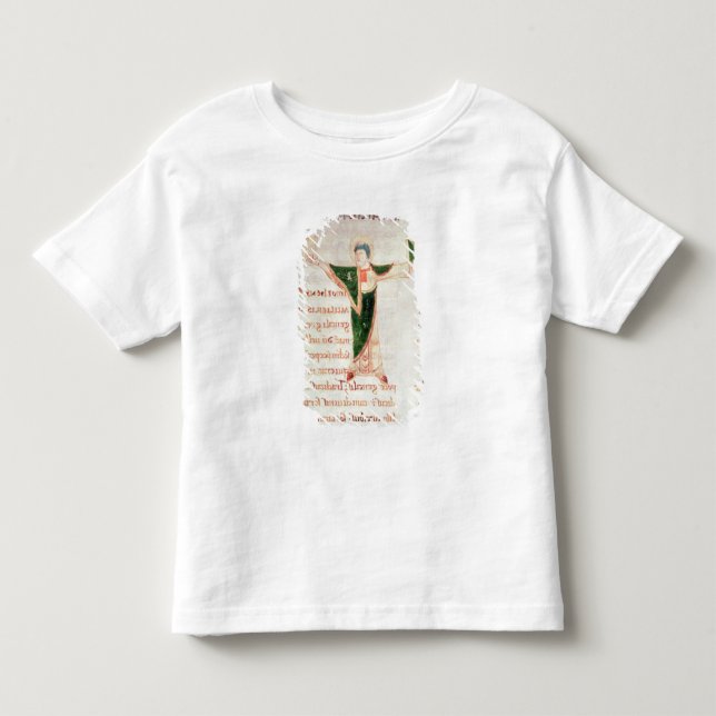 Camiseta Infantil Letra 'T de Historiated (Frente)
