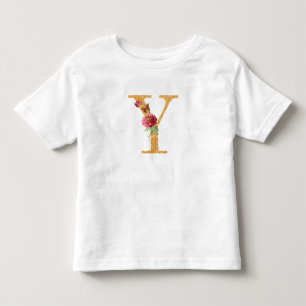 Camiseta Infantil Letra y