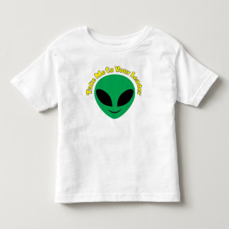 Camiseta Infantil Leve-me ao Seu Líder