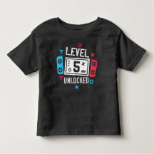Level 5 Unlocked Shirt Gamer