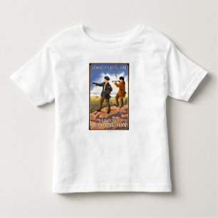 Camiseta Infantil Lewis e Clark - Nez Perce, Washington