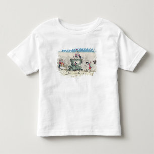 Camiseta Infantil Liberdade que toppling a estátua do grande
