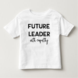 Camiseta Infantil Líder Futuro com Empatia Empoderando T-Shirt