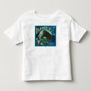 Camiseta Infantil Líder LabelCorona alaranjado, CA