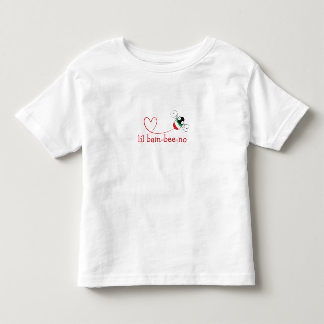 Camiseta Infantil Lil Bam-bee-no (Frente)