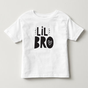 Camiseta Infantil LIL BRO T SHIRT moderno, de tipo scandi divertido
