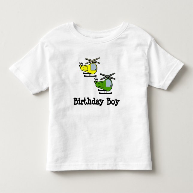 Camiseta Infantil Lil' Choppers/ Birthday Boy (Frente)