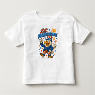Camiseta Infantil Lil' Firecracker Freedom Classic Eagle