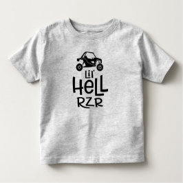 Camiseta Infantil Lil' Hell RZR Raiser Badass SxS Toddler T-Shirt