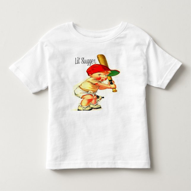 Camiseta Infantil "Lil' Slugger" (Frente)
