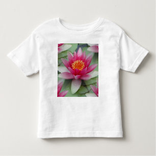 Camiseta Infantil Lily de Água do Lotus Rosa