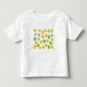 Camiseta Infantil Limão e padrão do Limão
