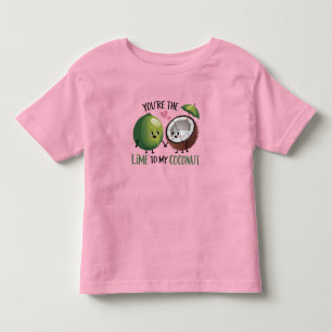 Camiseta Infantil Limão para o Meu Bebê Coco