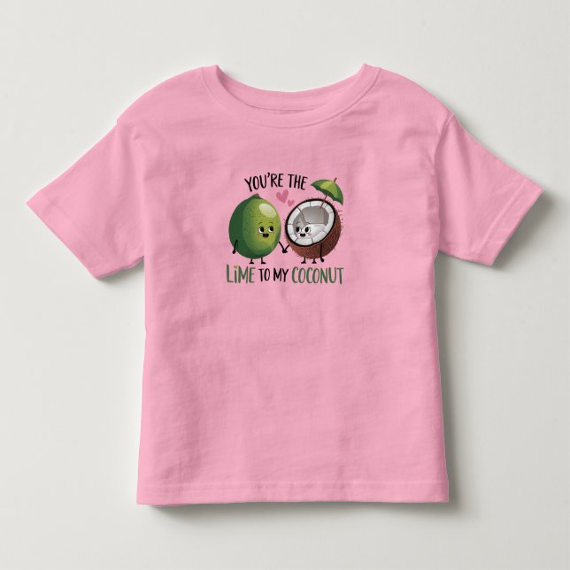 Camiseta Infantil Limão para o Meu Bebê Coco (Frente)