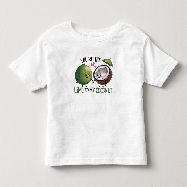 Camiseta Infantil Limão para o Meu Bebê Coco (Frente)