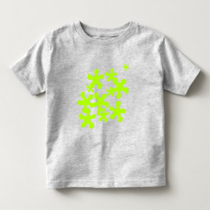 Camiseta Infantil limo verde cinza diversão crianças