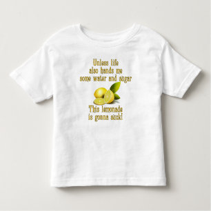 Camiseta Infantil Limonada do fazer