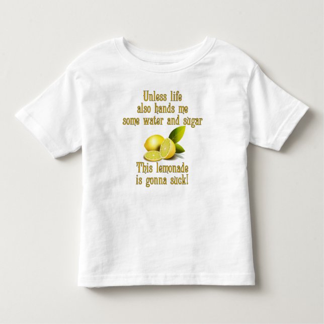 Camiseta Infantil Limonada do fazer (Frente)
