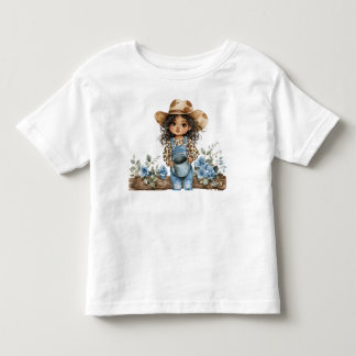 Camiseta Infantil Linda Cowgirl de Jeans 3 