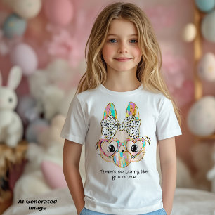 Camiseta Infantil Linda Garota do Laço Sedutora Personalização de Ci