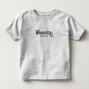 Camiseta Infantil Lindas Meninas Bonitas Nome Personalizado