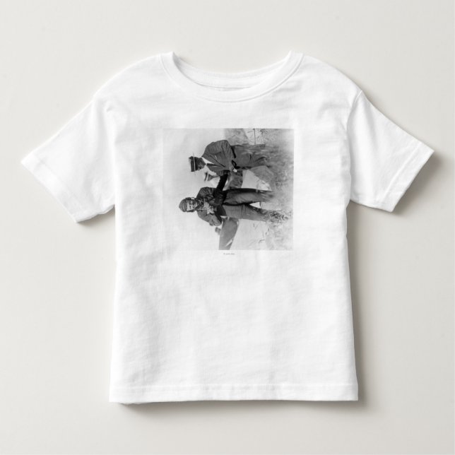 Camiseta Infantil Lindbergh e Wright com plano destruído (Frente)
