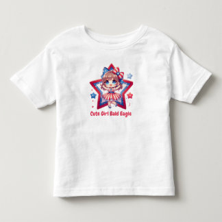 Camiseta Infantil Lindinha Patriótica – Águia Careca Bebê com Laço M