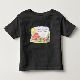 Camiseta Infantil Lindos Pequenos Meninos Feliz Aniversário Menino F