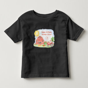 Camiseta Infantil Lindos Pequenos Meninos Feliz Aniversário Menino F
