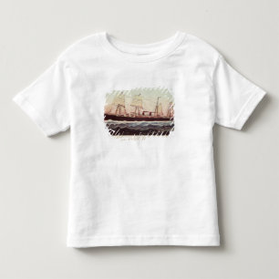 Camiseta Infantil Linha arizona de Guion do navio a vapor