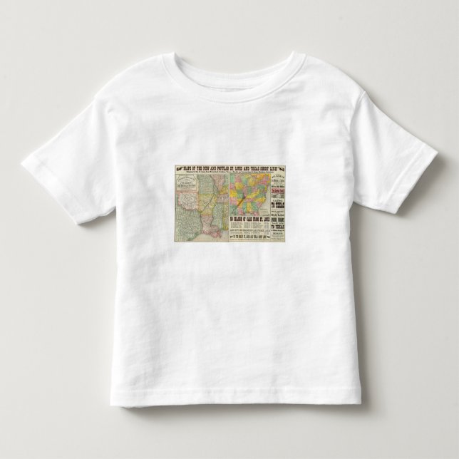 Camiseta Infantil Linha curta de Texas (Frente)