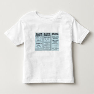 Camiseta Infantil Linha dos povos da página do texto