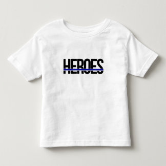 Camiseta Infantil linha herói dos miúdos azul