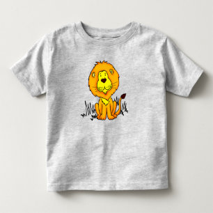 Camiseta Infantil Lion animal art, grande caçador de gatos