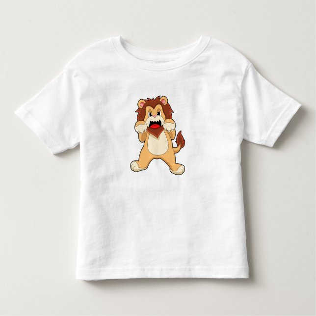 Camiseta Infantil Lion de roaming.PNG (Frente)