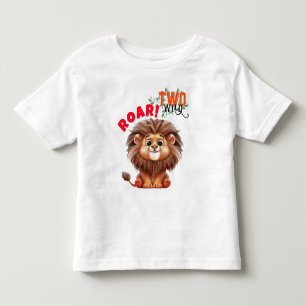 Camiseta Infantil Lion Safari Dois T-Shirt Selvagem