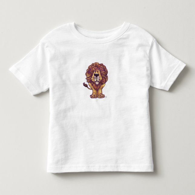 Camiseta Infantil Lion T-Shirts (Frente)