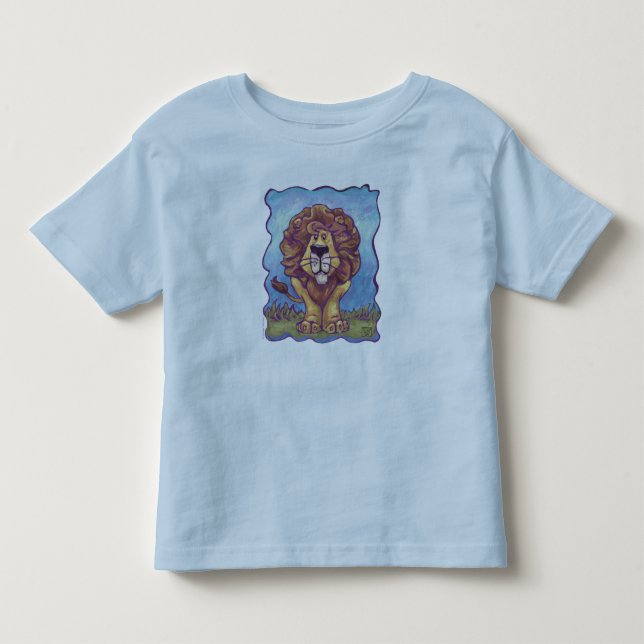 Camiseta Infantil Lion T-Shirts (Frente)
