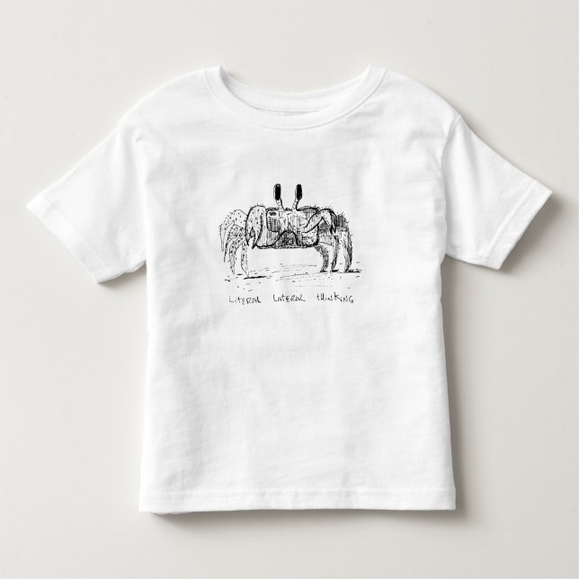 Camiseta Infantil Literal Lateral Thinking (Frente)