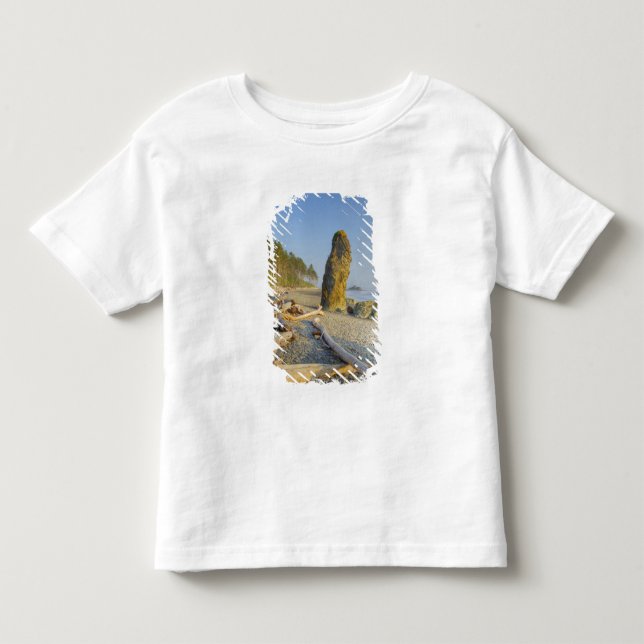 Camiseta Infantil Litoral e Penhascos, Praia Ruby, Olímpico (Frente)