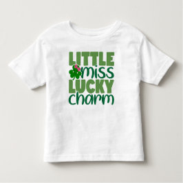 Camiseta Infantil Little Miss Lucky Charm