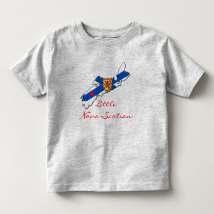 Camiseta Infantil Little Nova Escotian Nova Scotia Halifax Dartmouth