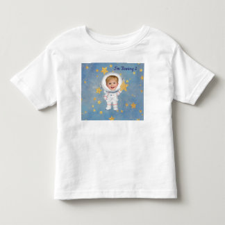 Camiseta Infantil Little Star Astronaut Birthday T-Shirt