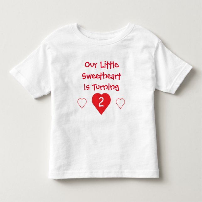 Camiseta Infantil Little Swetheart (Frente)