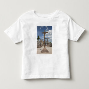 Camiseta Infantil Lituânia, Lituânia Central, Siauliai, Colina 4