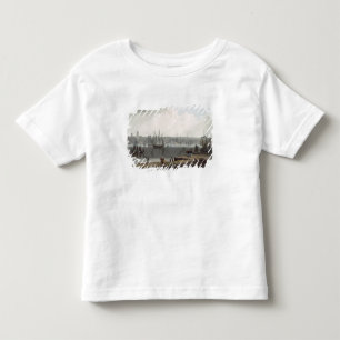 Camiseta Infantil Liverpool, tomado do lado oposto do riv