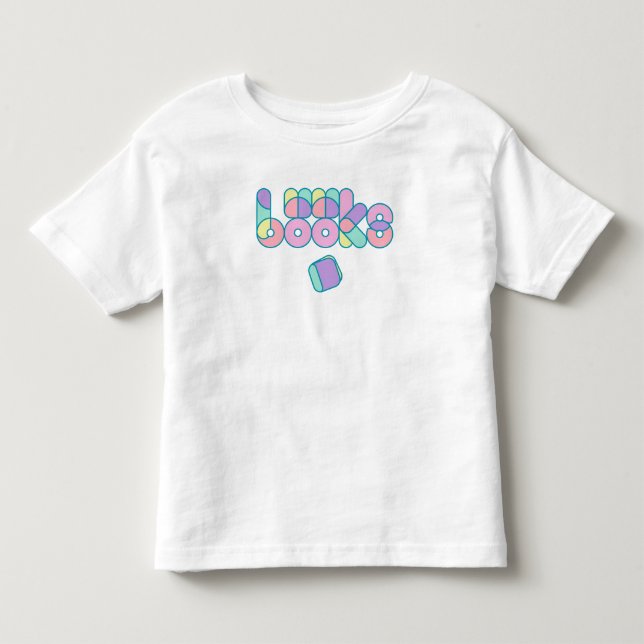 Camiseta Infantil Livros (Frente)