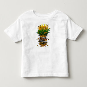 Camiseta Infantil Livros de ananás